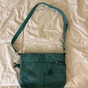 Stone & Co. Teal Crossbody Bag with Adjustable Strap